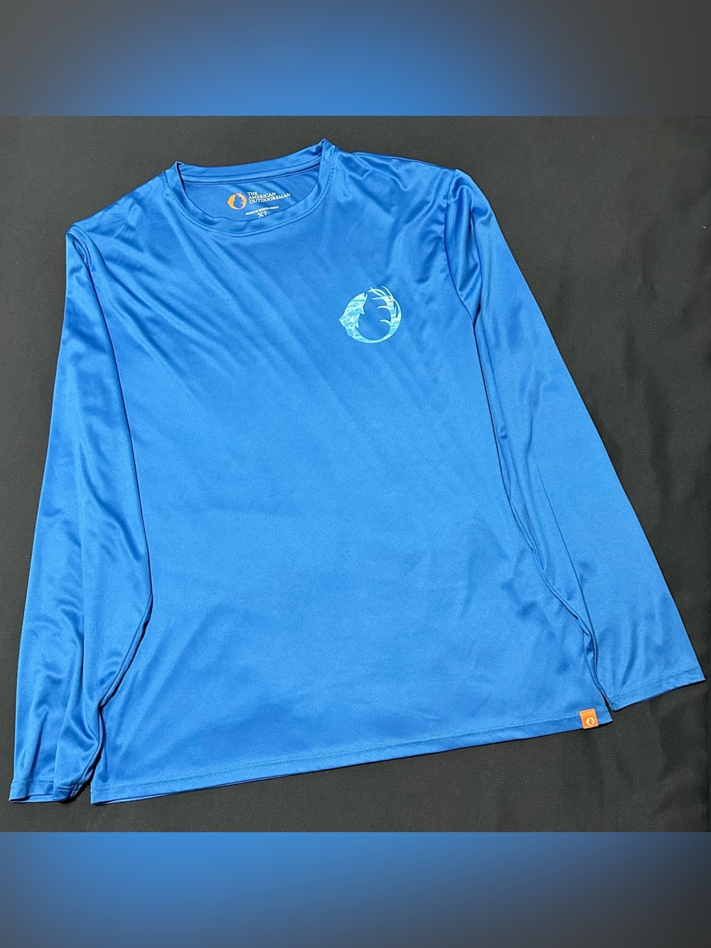 Men’s The American Outdoorsman Long Sleeve - Blue - Size XL